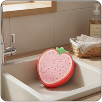 Fruit-Pattern Thickened Sponge - KitchHaus