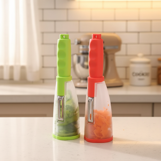 Multifunctional Kitchen Storage Peeler & Slicer - KitchHaus